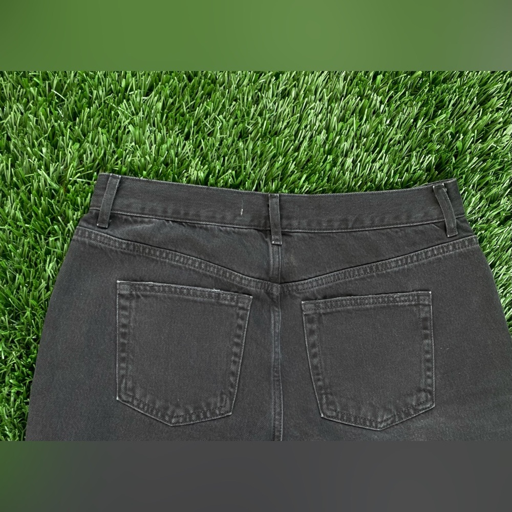 FREE PEOPLE WOMEN DISTRESSED BLACK MAGGIE JEANS SIZE 29 - Picture 6 of 6